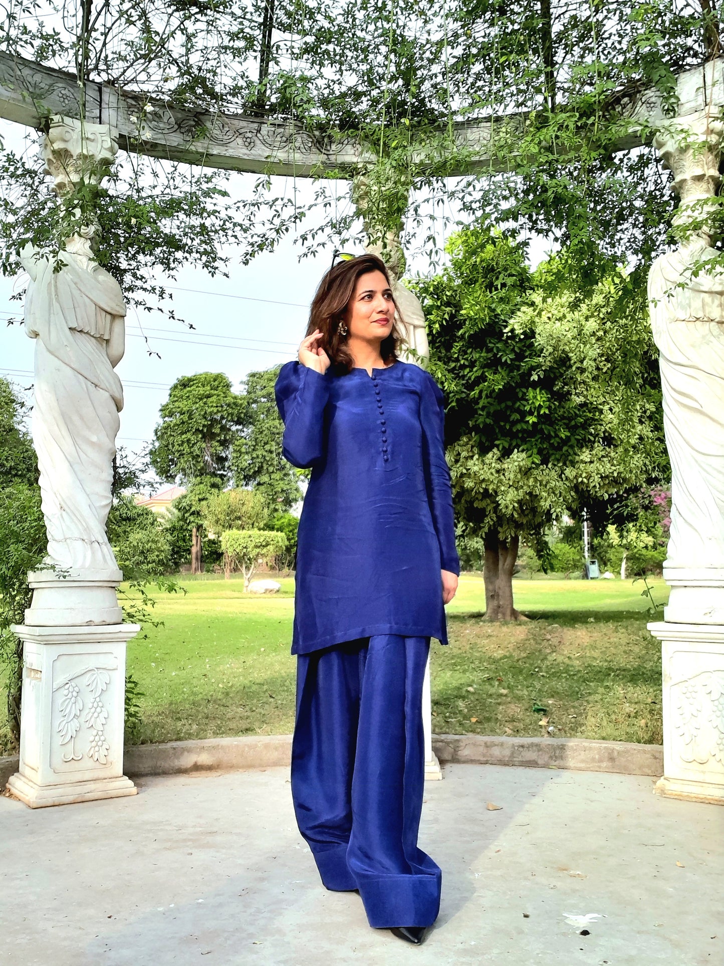 Blue farshi