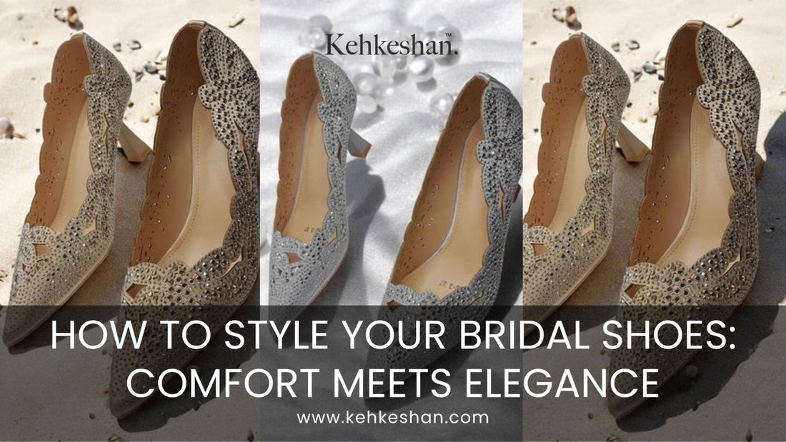 How to Style Your Bridal Shoes: Comfort Meets Elegance
