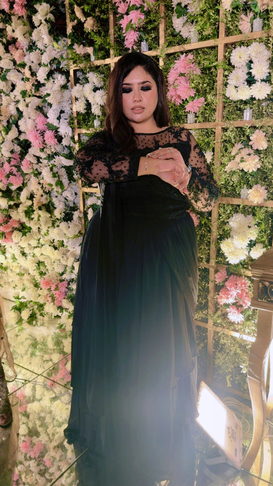 Black Saree