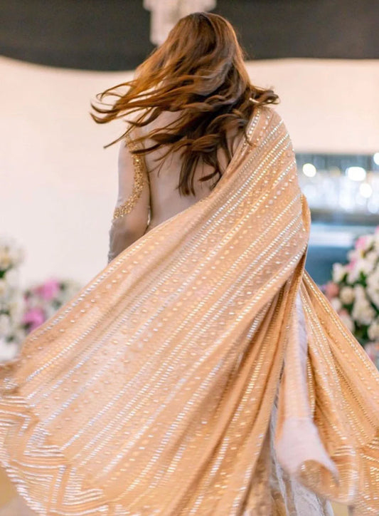 Chikankari Shawl as shown