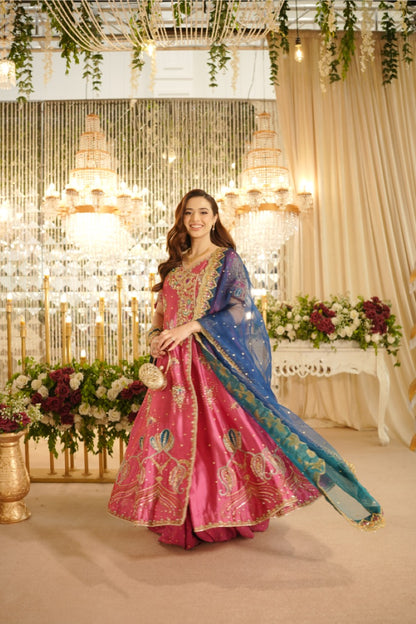 Zerra - With Bridal dupatta and Lehenga like picture