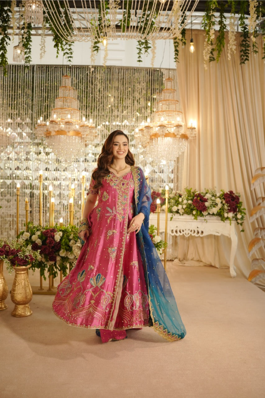 Zerra - with sequins sprinkle dupatta & Lehenga