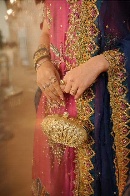 Zerra - with sequins sprinkle dupatta & Lehenga