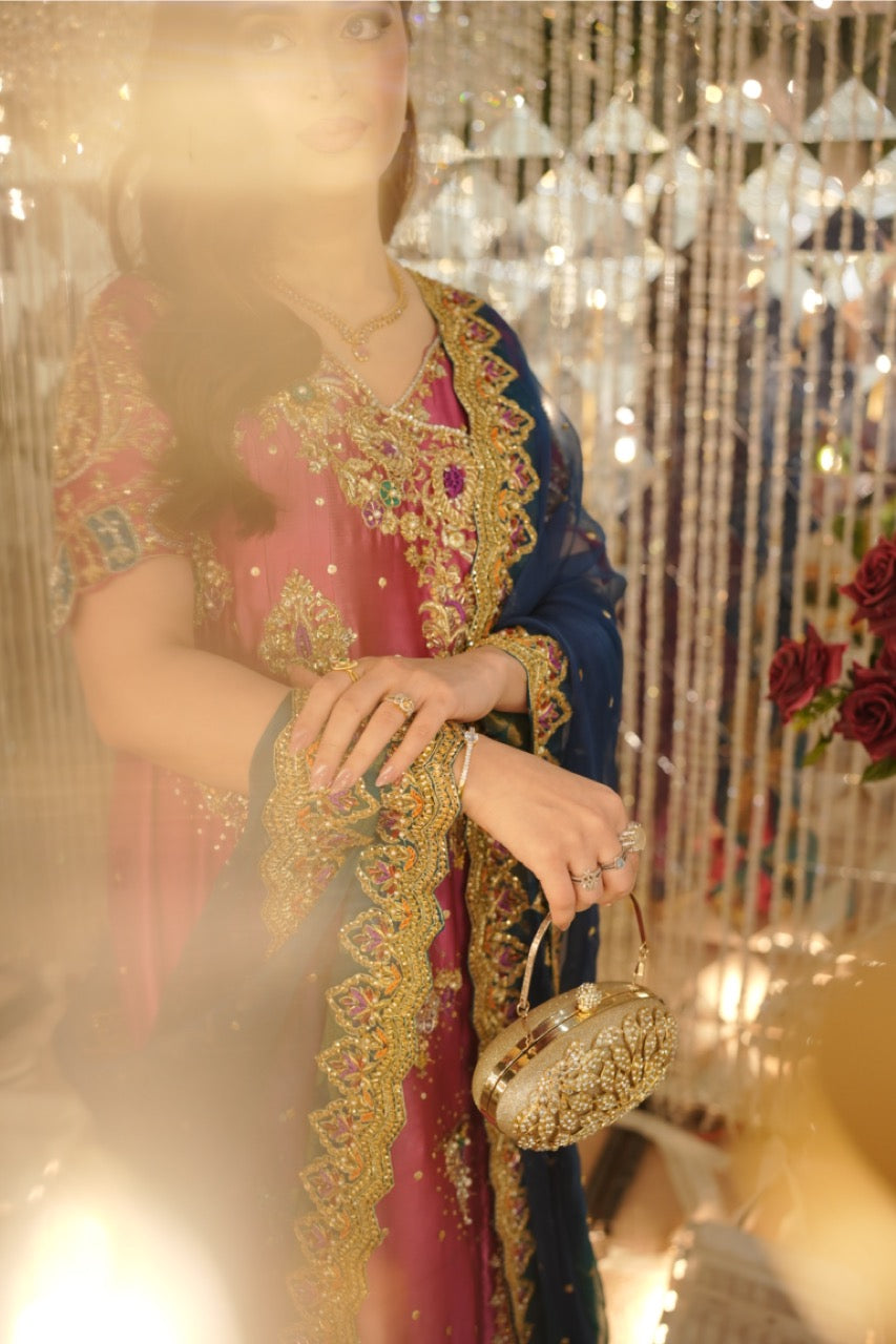 Zerra - With Bridal dupatta and Lehenga like picture